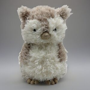 Jellycat Wee Little Owl Plush Furry Stuffed Animal 8" Soft Woodland Toy All Ages